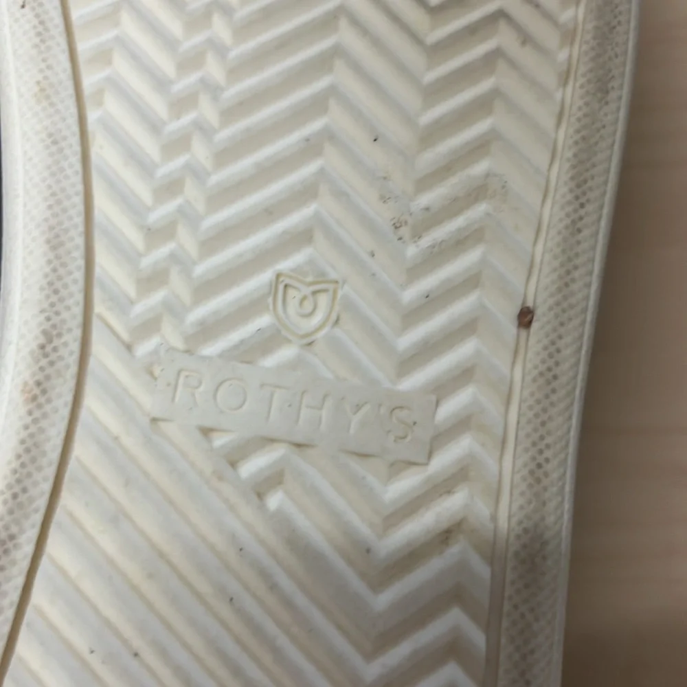 Rothy's Gray and White RSO1  Men's Sneakers Size 11